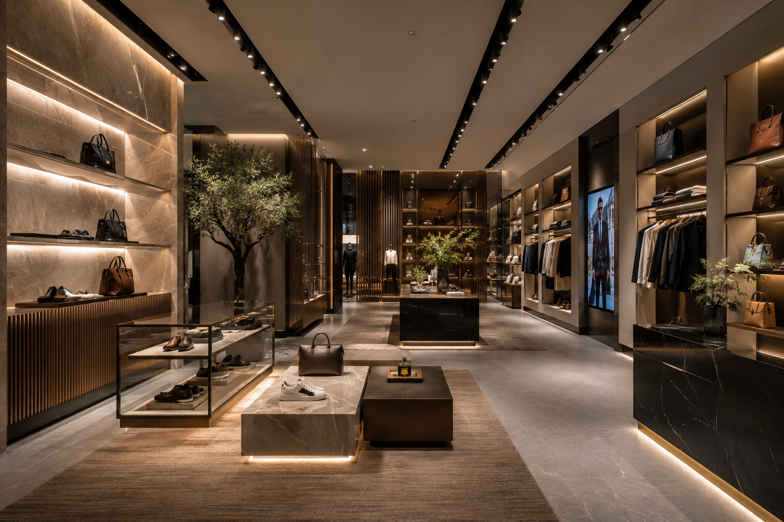 Luxury Retail Store Interior Design | EzySpace India Portfolio